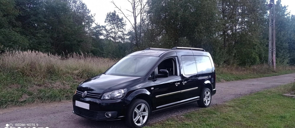 Volkswagen Caddy cena 44900 przebieg: 179000, rok produkcji 2014 z Chodzież małe 352